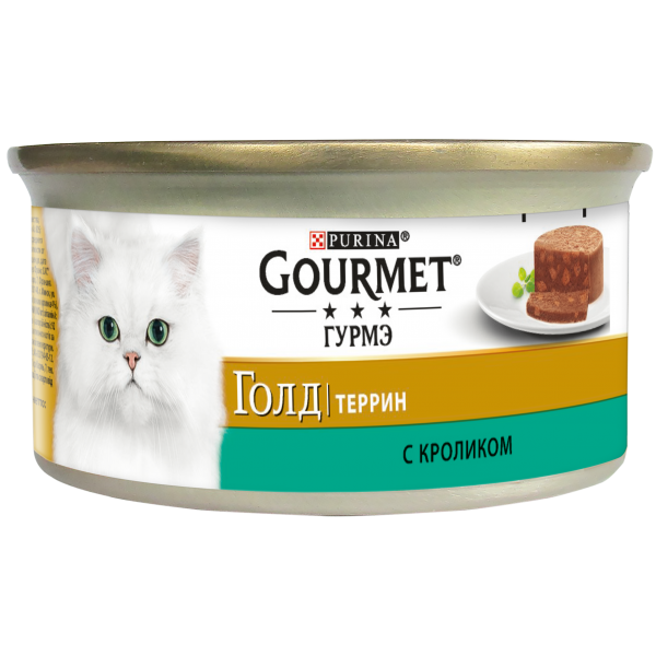 

Gourmet Gold паштет з кроликом 85 г