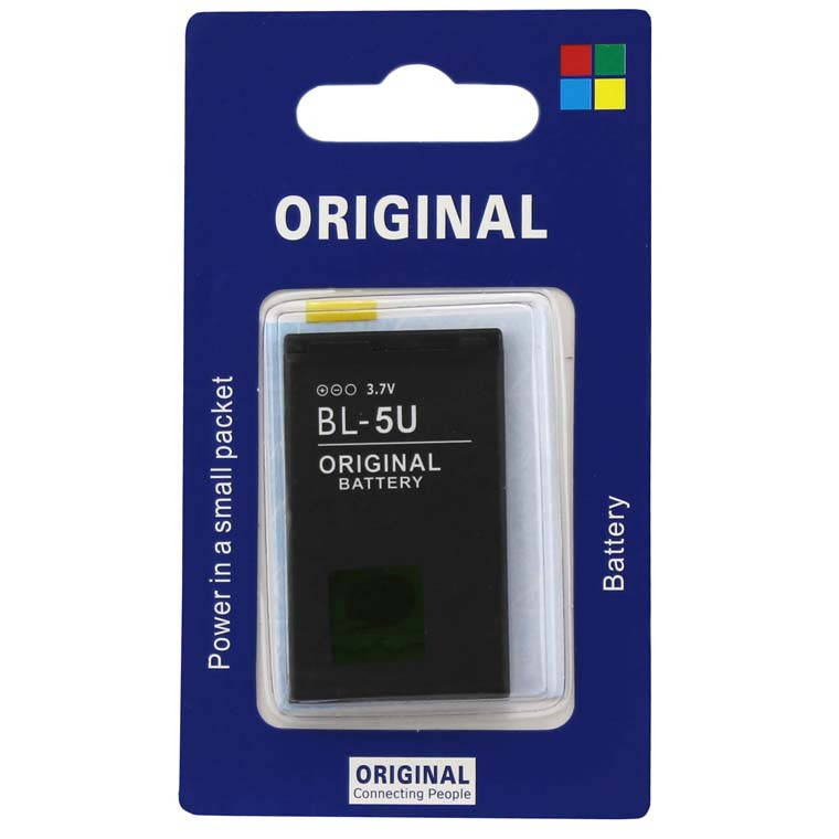 

Аккумулятор Nokia BL-5U 1000 mAh для 3120 classic, 5250 AAA класс блистер