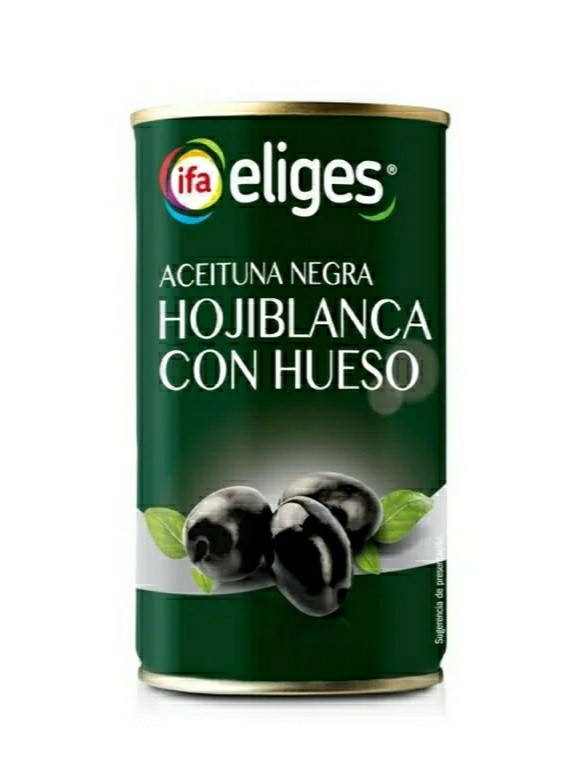 

Маслины с косточкой Hojiblanca con Hueso Eliges 350г