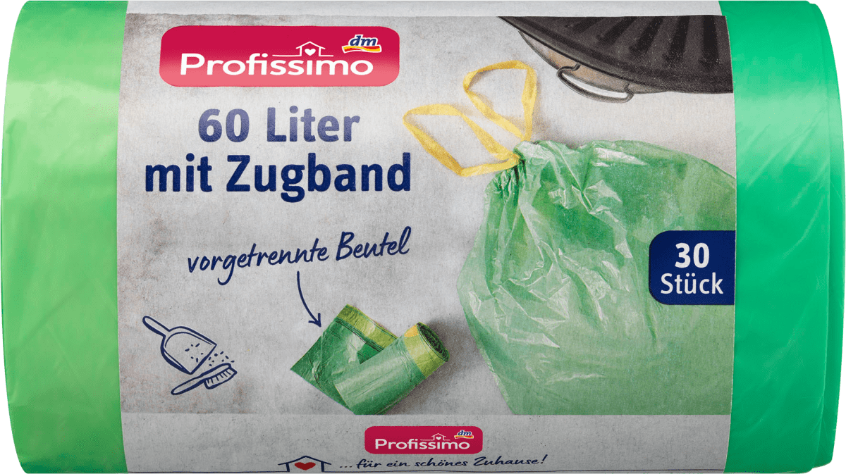 

Мешок для мусора Profissimo 60 L, 30 шт.