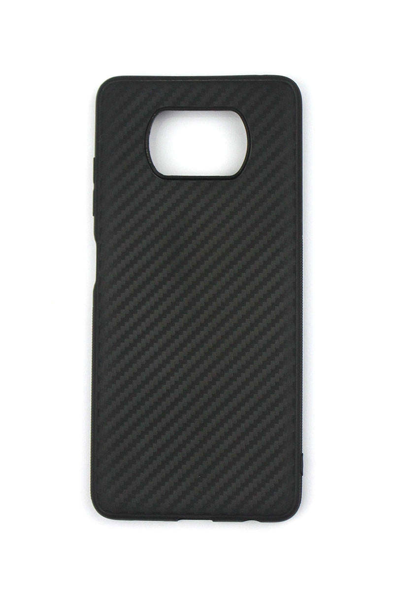 

Чехол Ultra Slim Carbon на Xiaomi Poco X3 / X3 Pro Черный (Поко Х3)