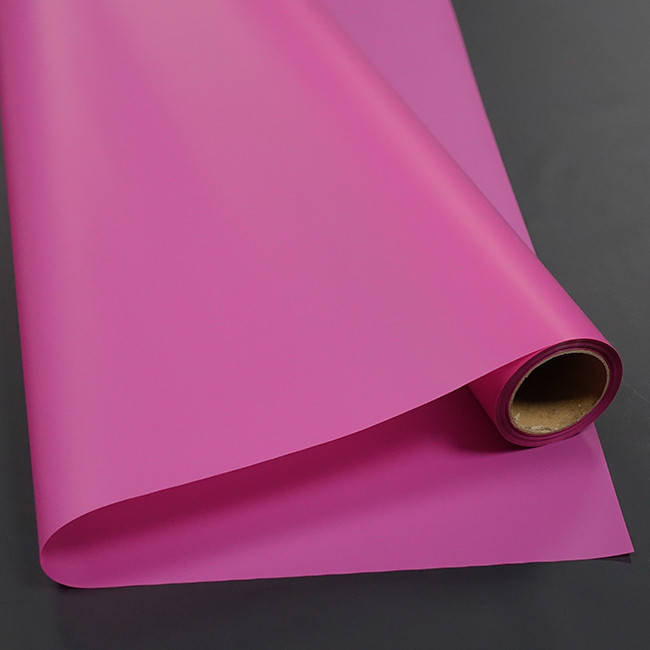 

Пленка матовая калька флористическая однотонная 70 см Х 10 м малиновый