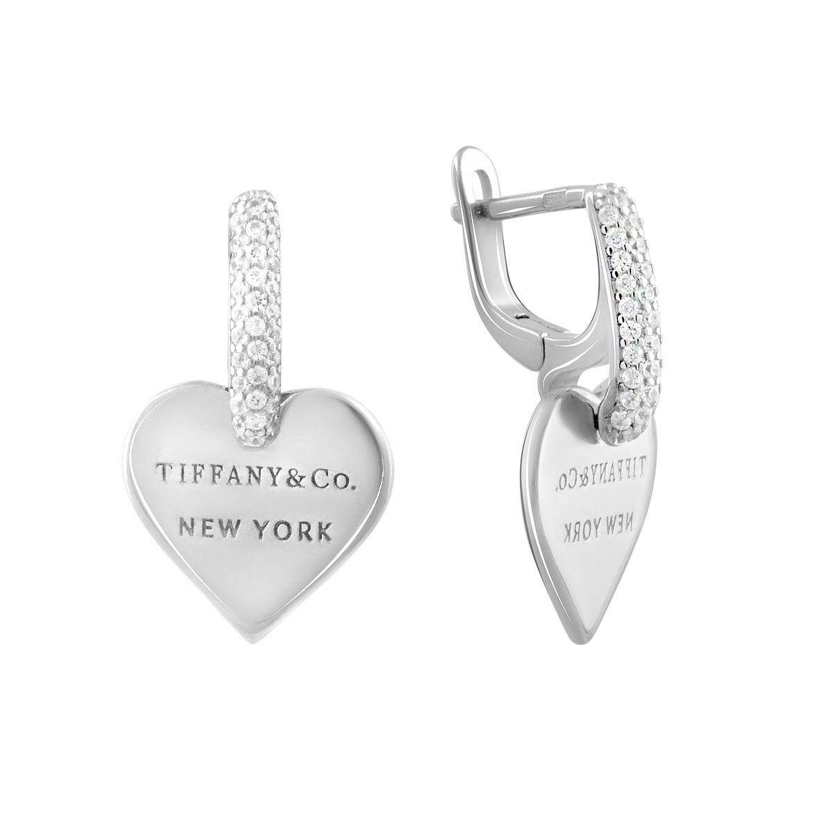 

Серебряные серьги "Tiffany&Co"