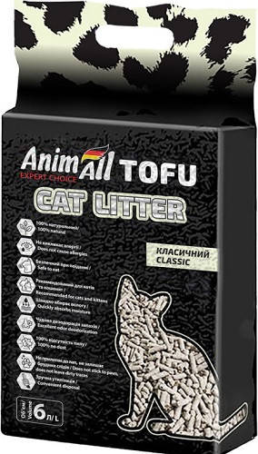 

Соевый наполнитель AnimAll (Энимал Тофу Классик) Tofu Classic, 6 литров (2,6 кг)