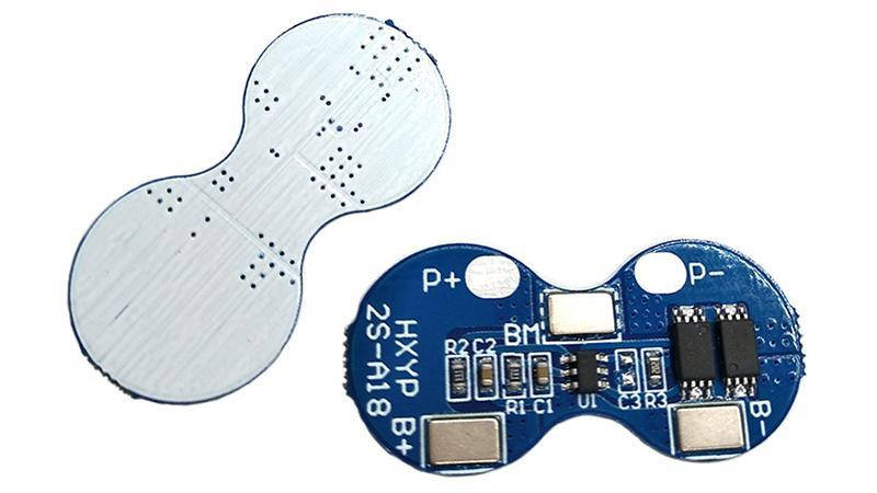 

Плата защиты литиевого аккумулятора BMS Li-Ion 8.4V 4A (16264)
