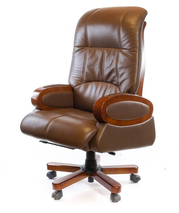 

Кресло АКЛАС Эдисон EX RL Коричневое, Коричневый