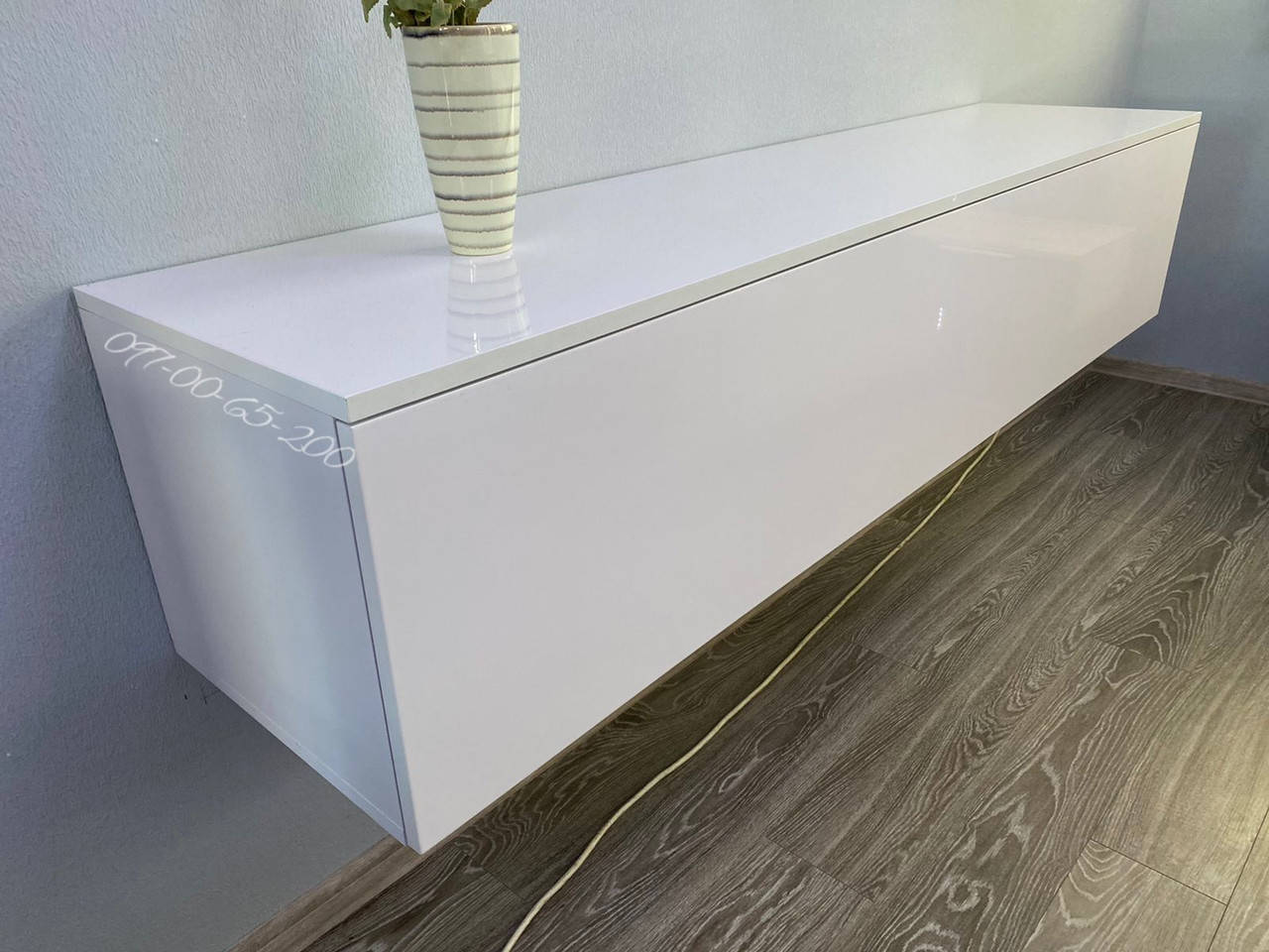 

Тумба под телевизор подвесная Белый глянец BOX-44 TV 1,75 MiroMark