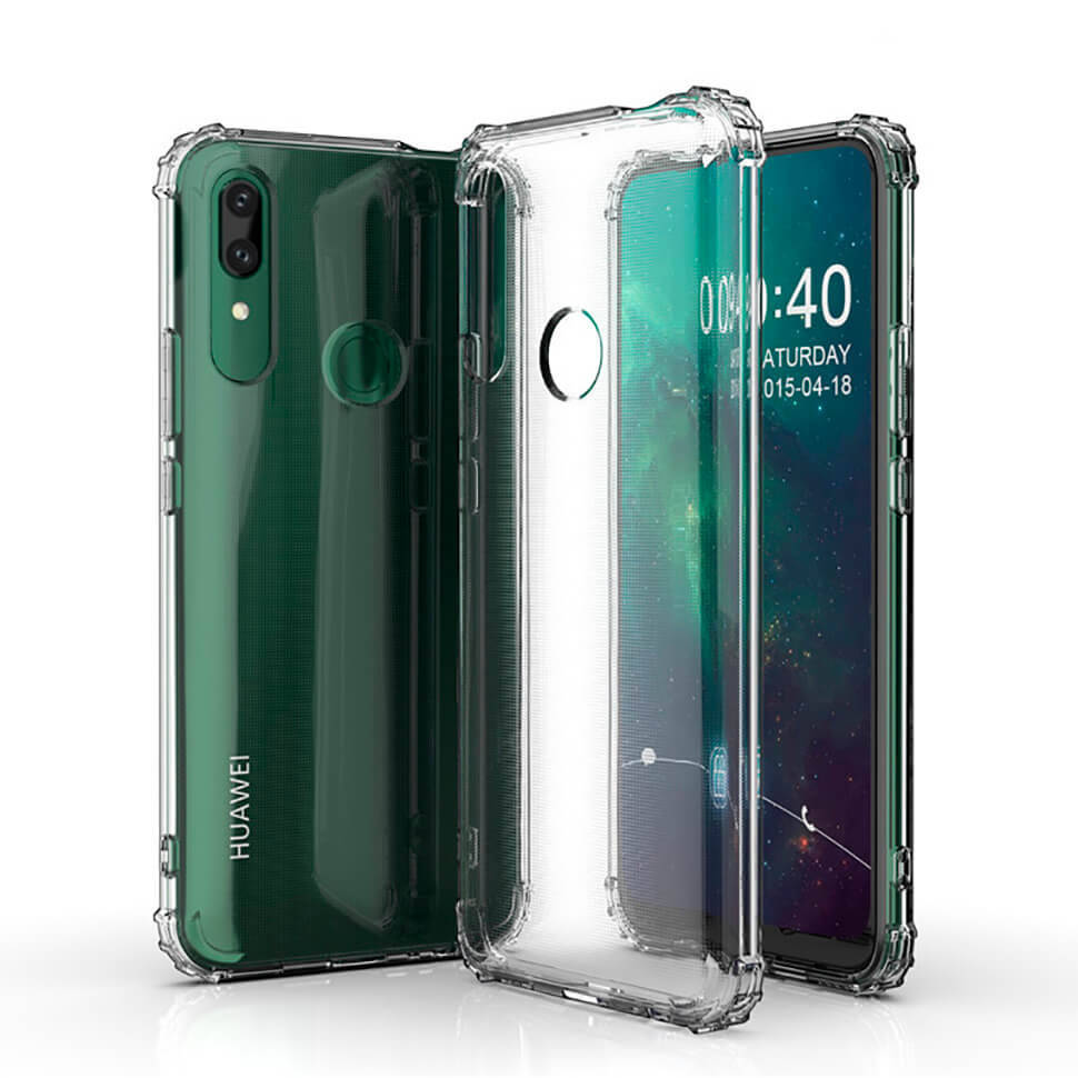 

Чехол Lenuo Military Grade для Huawei P Smart Z Transparent, Прозрачный
