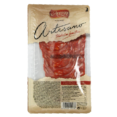 

Ковбаса нарізка чорізо Arroyo 70g 16шт/ящ (Код : 00-00006018)