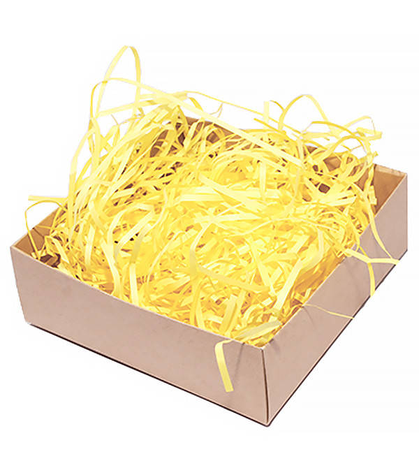 

Наполнитель для подарочных коробок (50 г), бумага высокого качества, цвет - желтый