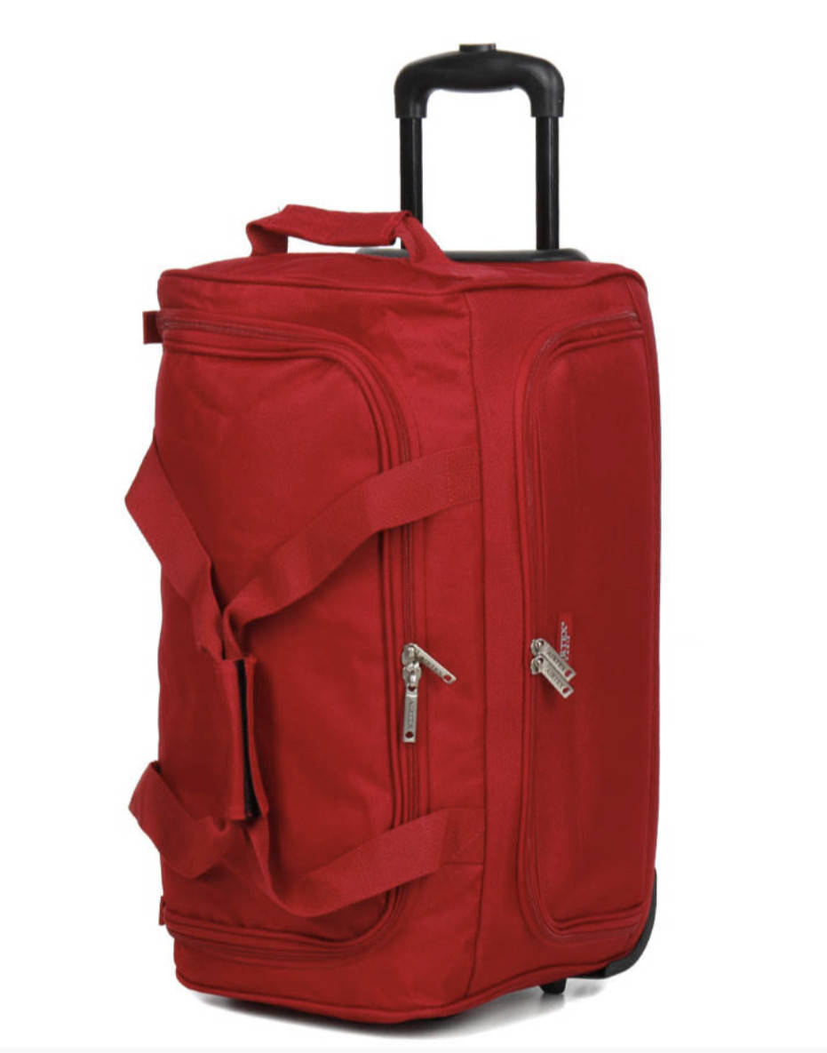 

Сумка тканевая Франция на 2х колесах малая S красная | 54х29х28 см | 42 л | 2.1 кг | Airtex 821/55, Красный