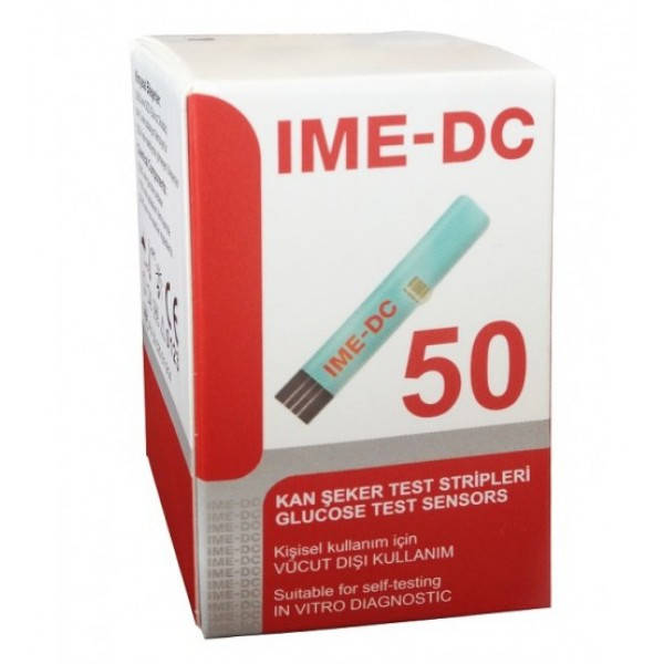 

Тест-полоски Име ДС ((Име-ДиСи) 50 шт. (срок годности до 11.2020) - Ime DC