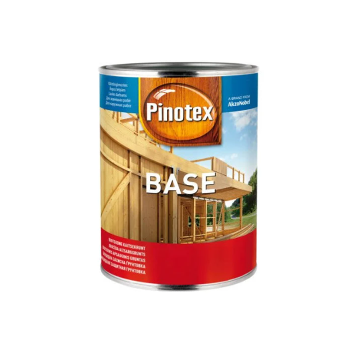 

Грунтовка для защиты древесины Pinotex Base 1л