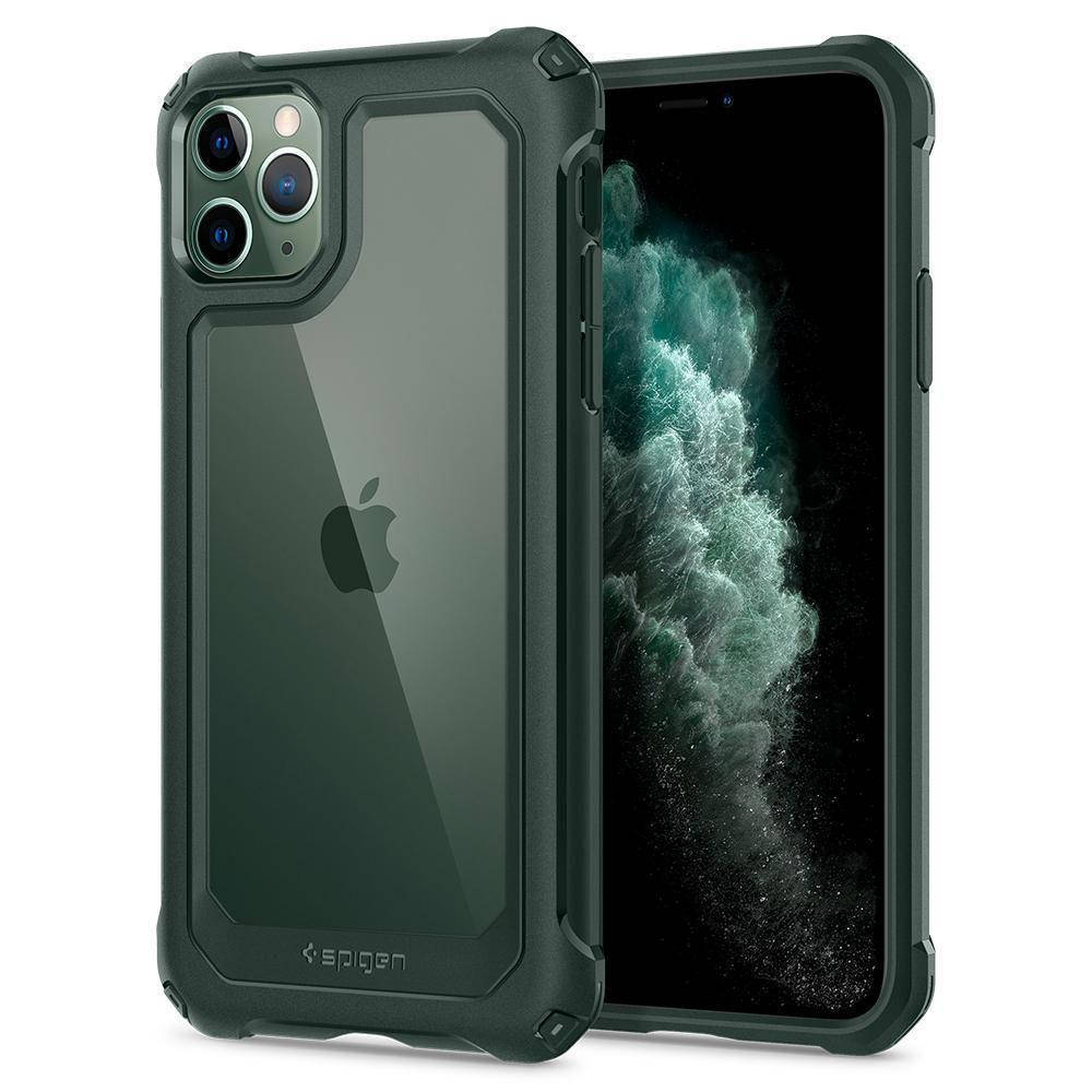 

Чехол Spigen Gauntlet для iPhone 11 Pro Hunter Green (077CS27517), Зелёный