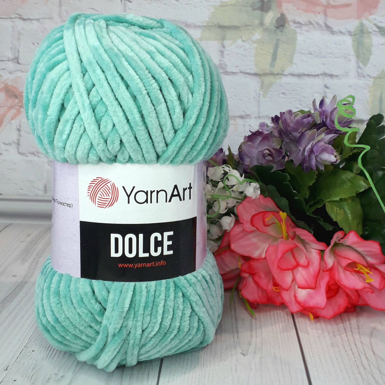 

Плюшева пряжа YarnArt Dolce (Ярнарт Дольче)