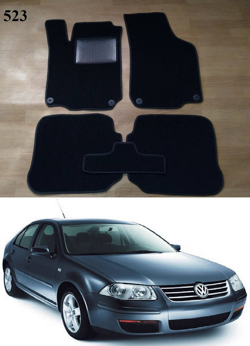 

Коврики на Volkswagen Bora '99-05. Текстильные автоковрики