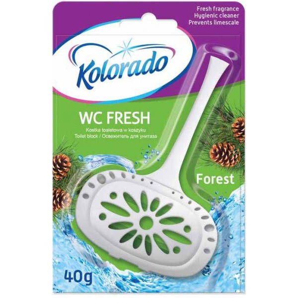 

Освежитель для туалета Kolorado хвоя, 40 г