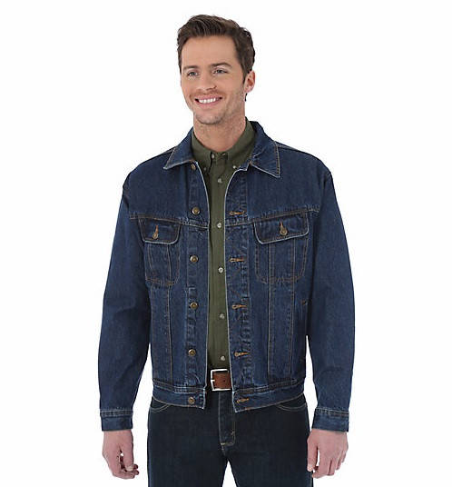 

Джинсовая куртка Wrangler Jacket - Antique Indigo