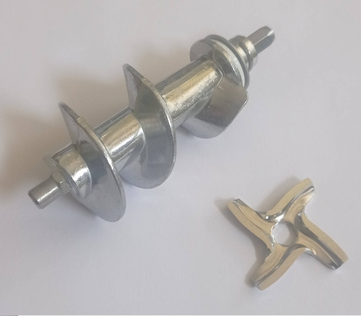 

Шнек и нож для мясорубки Smart MG-1330R, MG-1013R