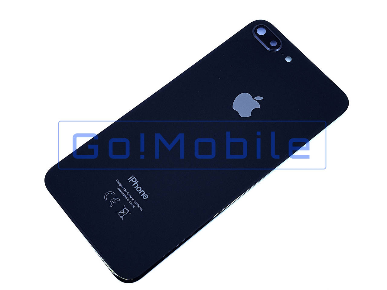 

Задняя крышка для iPhone 8 Plus черная со стеклом камеры оригинал (Китай), Черный