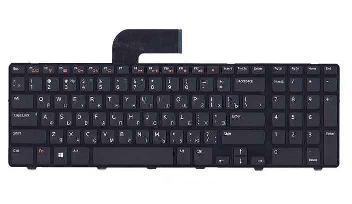 

Клавиатура для ноутбука Dell Inspiron 5720 7720 N7110 - 08494M, Черный