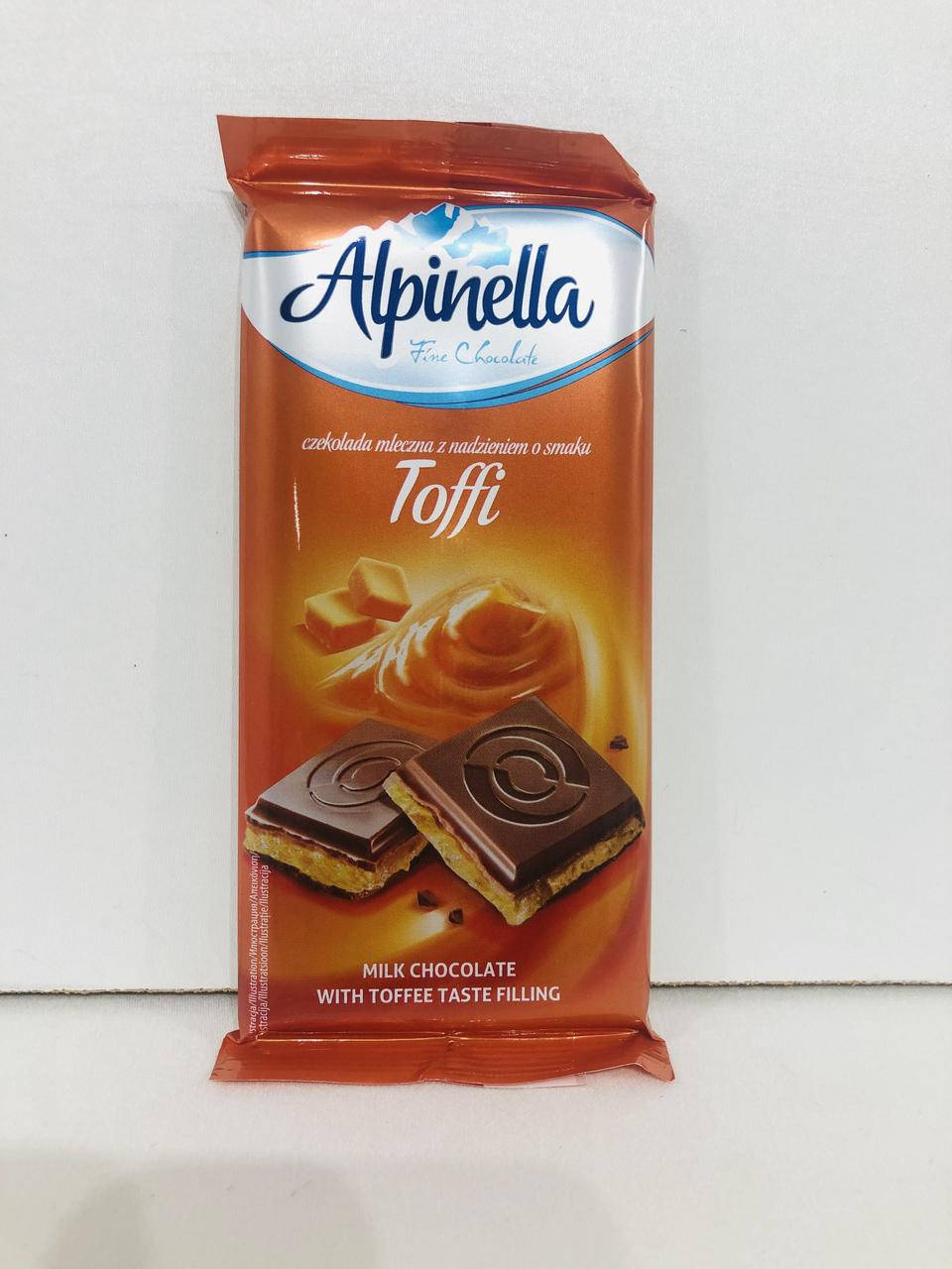 

Шоколад Alpinella Toffi 100гр