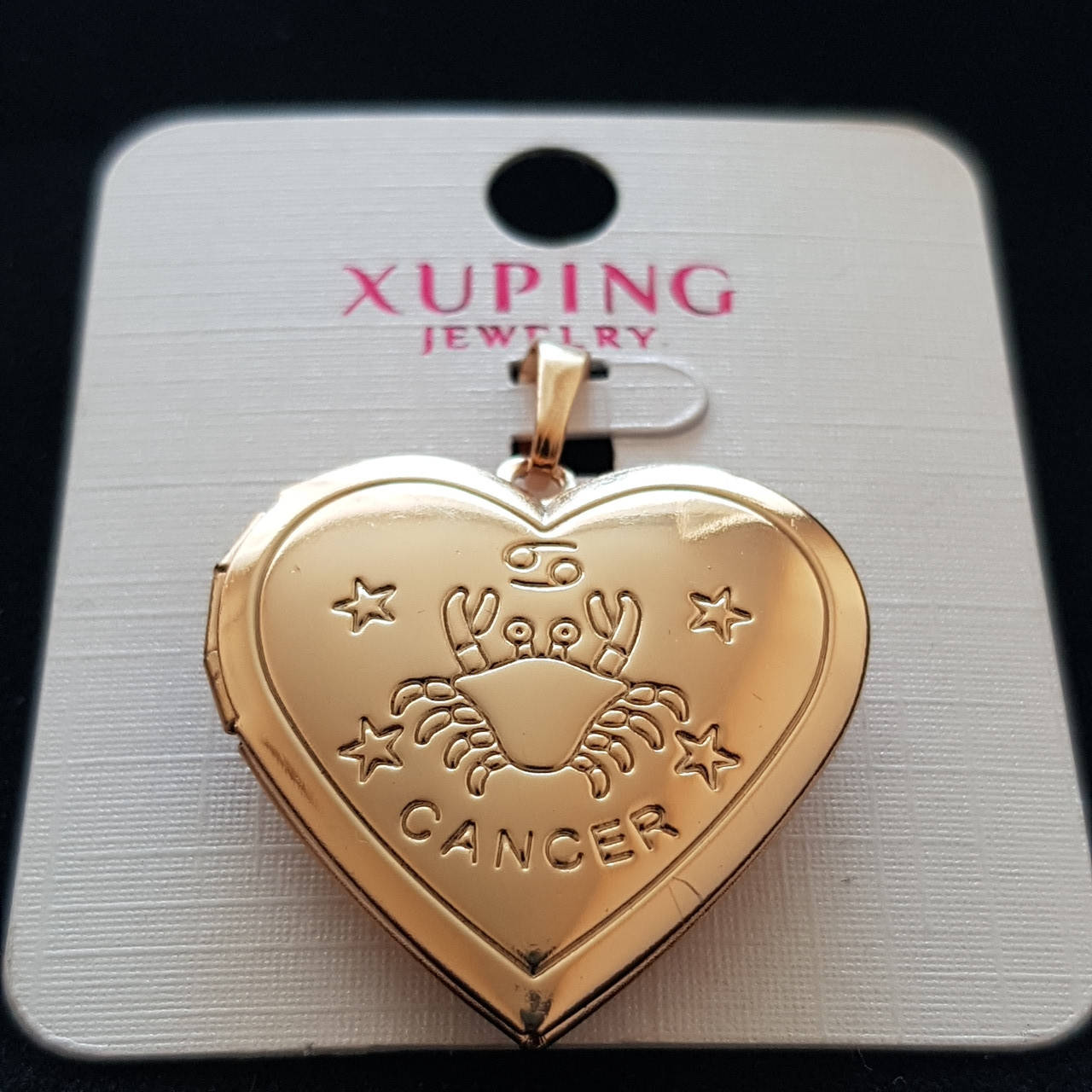 

Кулон "сердце" 29х28 XUPING Позолота 18К