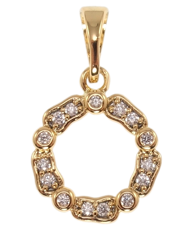 

Кулон Xuping Позолота 18K "Инкрустация цирконием" для цепочки до 5мм