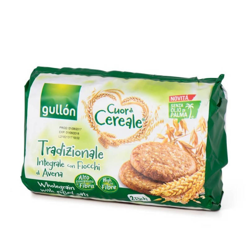 

Печенье Gullon Cuor Di Cereale Tradizionale 0,560 г