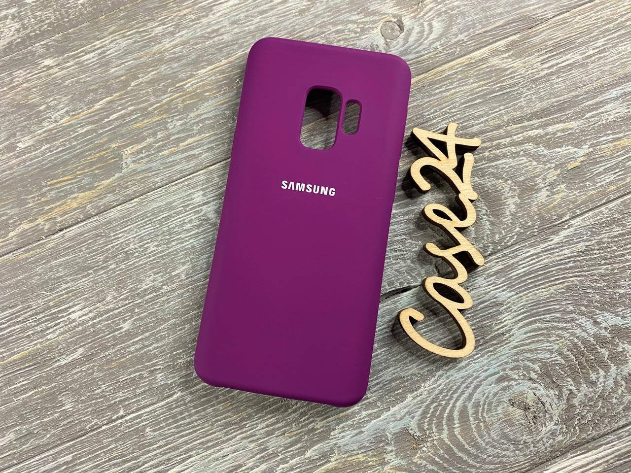 

Чехол Soft touch для Samsung Galaxy S9 (8 цветов) баклажан