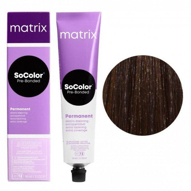 

Стойкая крем-краска Matrix Socolor Pre-Bonded 7AV Блондин пепельно-перламутровый 90 мл