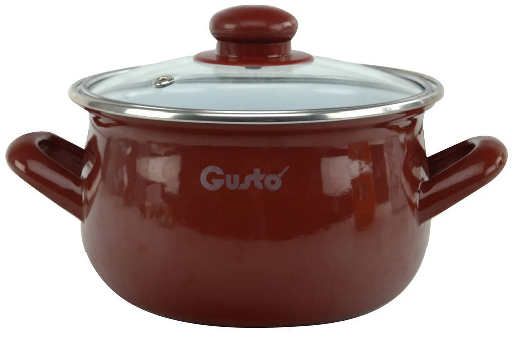 

Кастрюля Gusto Red 5.1 л GT-T-122-R, Красный