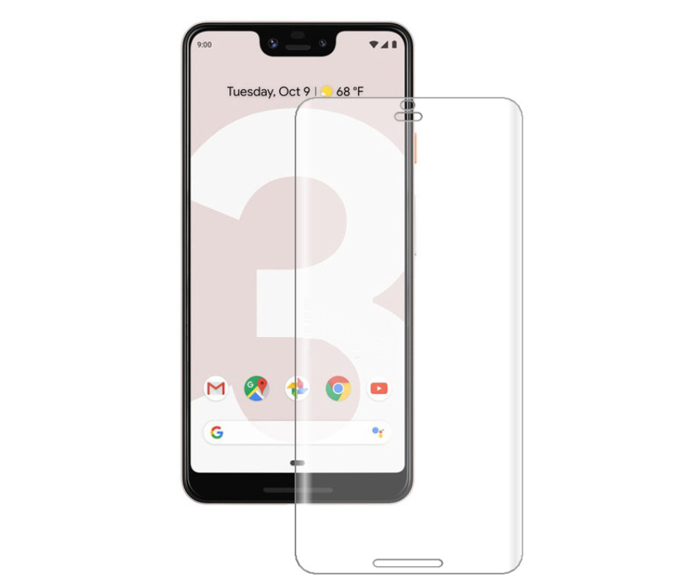 

Защитное стекло DK 3D Full Cover для Google Pixel 3 XL (clear), Прозрачный