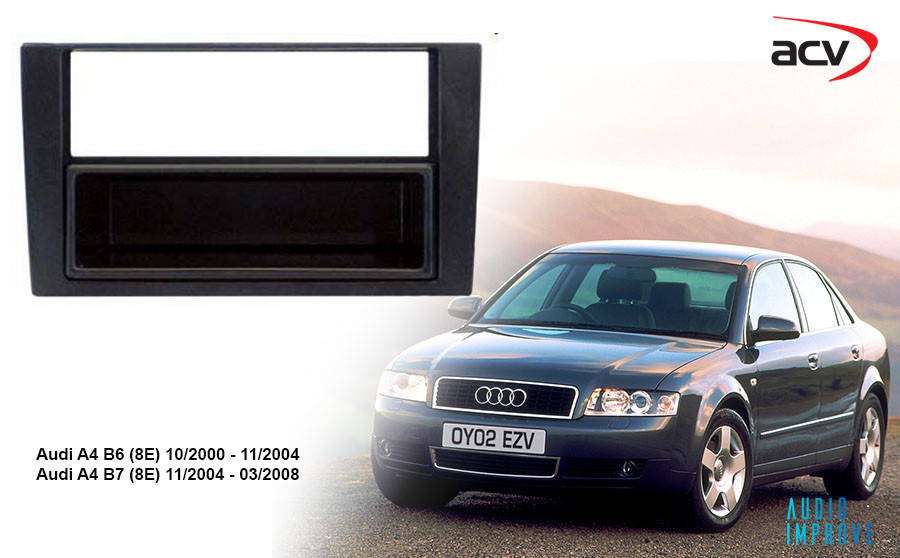 

Перехідна рамка 1 Din Audi A4 (B6/B7) 2001-2008 Переходная рамка