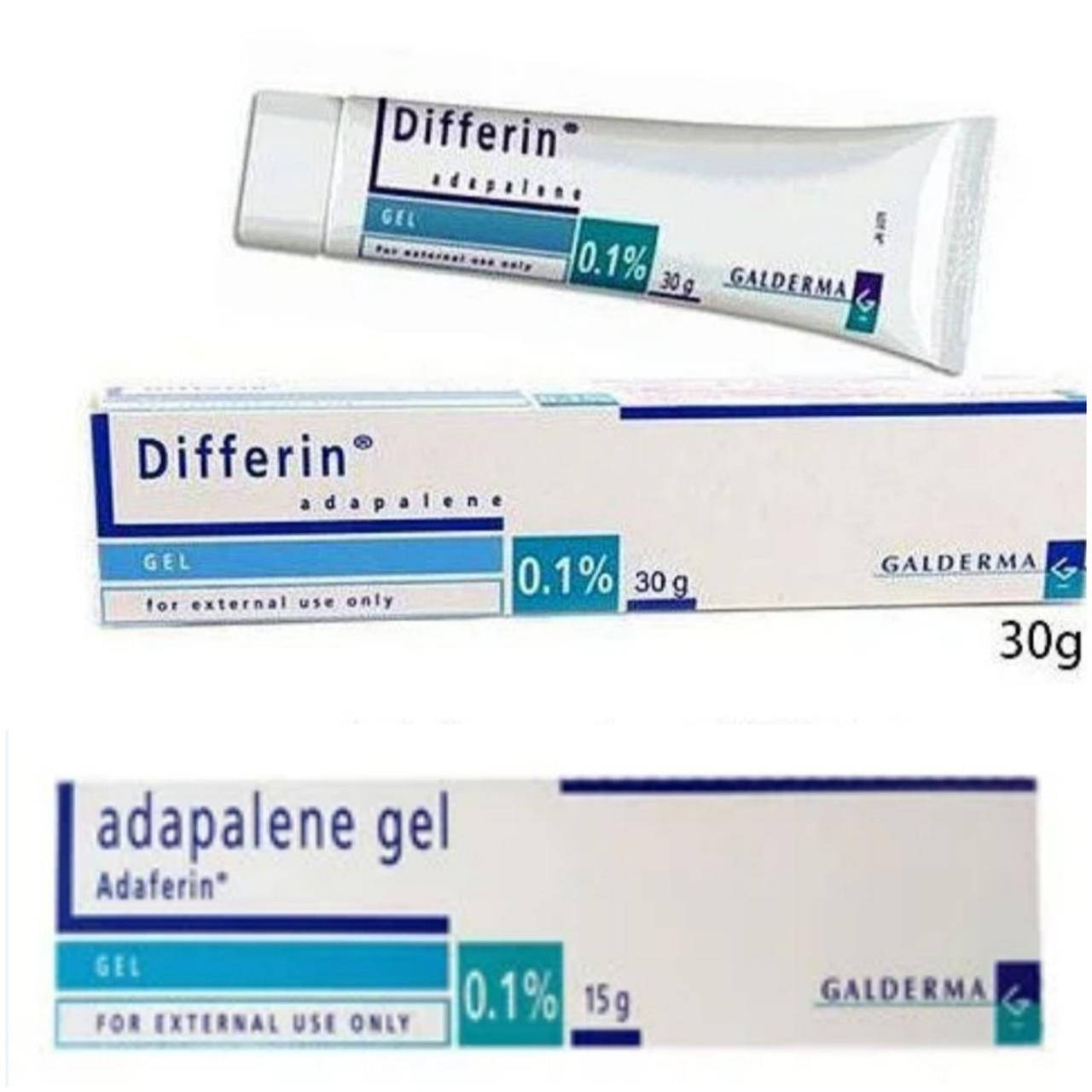 

Differin gel 0.1% (Adapalene 0.1%) Дифферин гель 30 гр