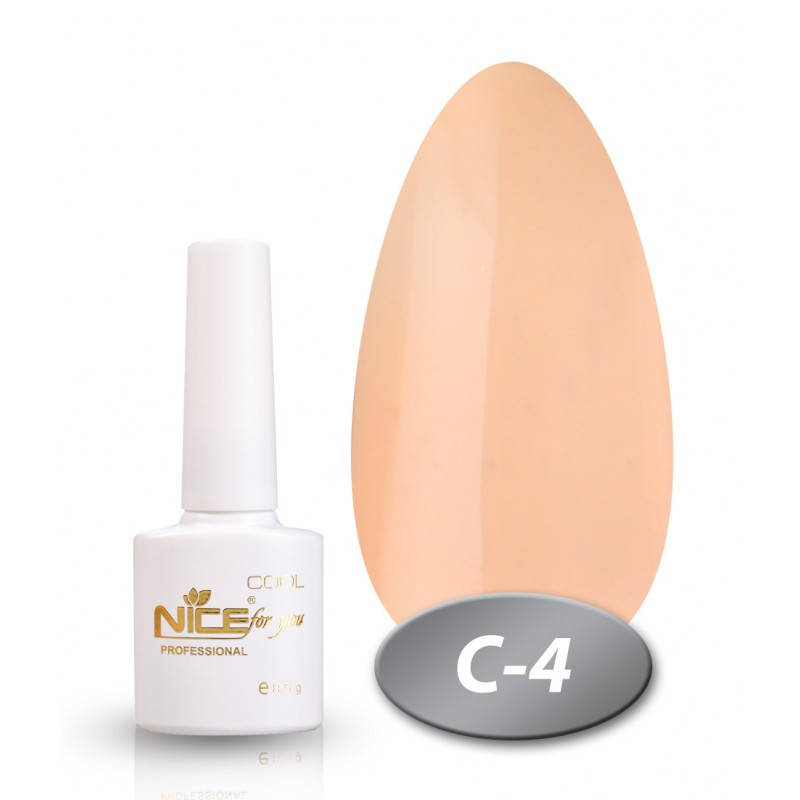 

Гель-лак Nice for you Cool C-04 пастельный розовый 8,5 мл