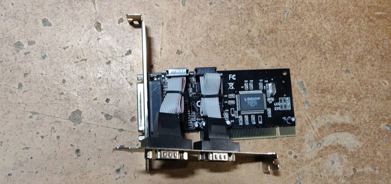 

Контроллер PCI на LPT + 2xCOM MCS9835CV № 212511