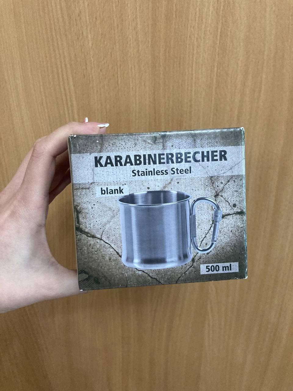 

Кружка с карабином 500мл