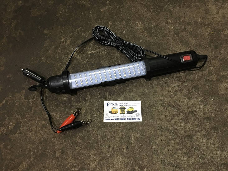 

Лампа переносная светодиодная 60 led, 12 В (прикуриватель) TP-6000L