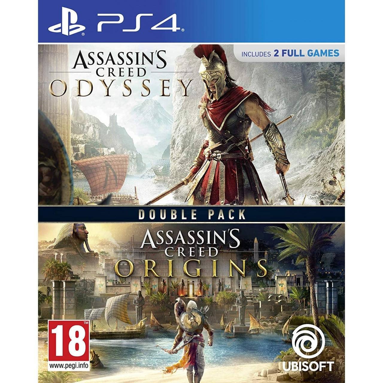 

Assassin's Creed Odyssey + Origins PS4 (русская версия)