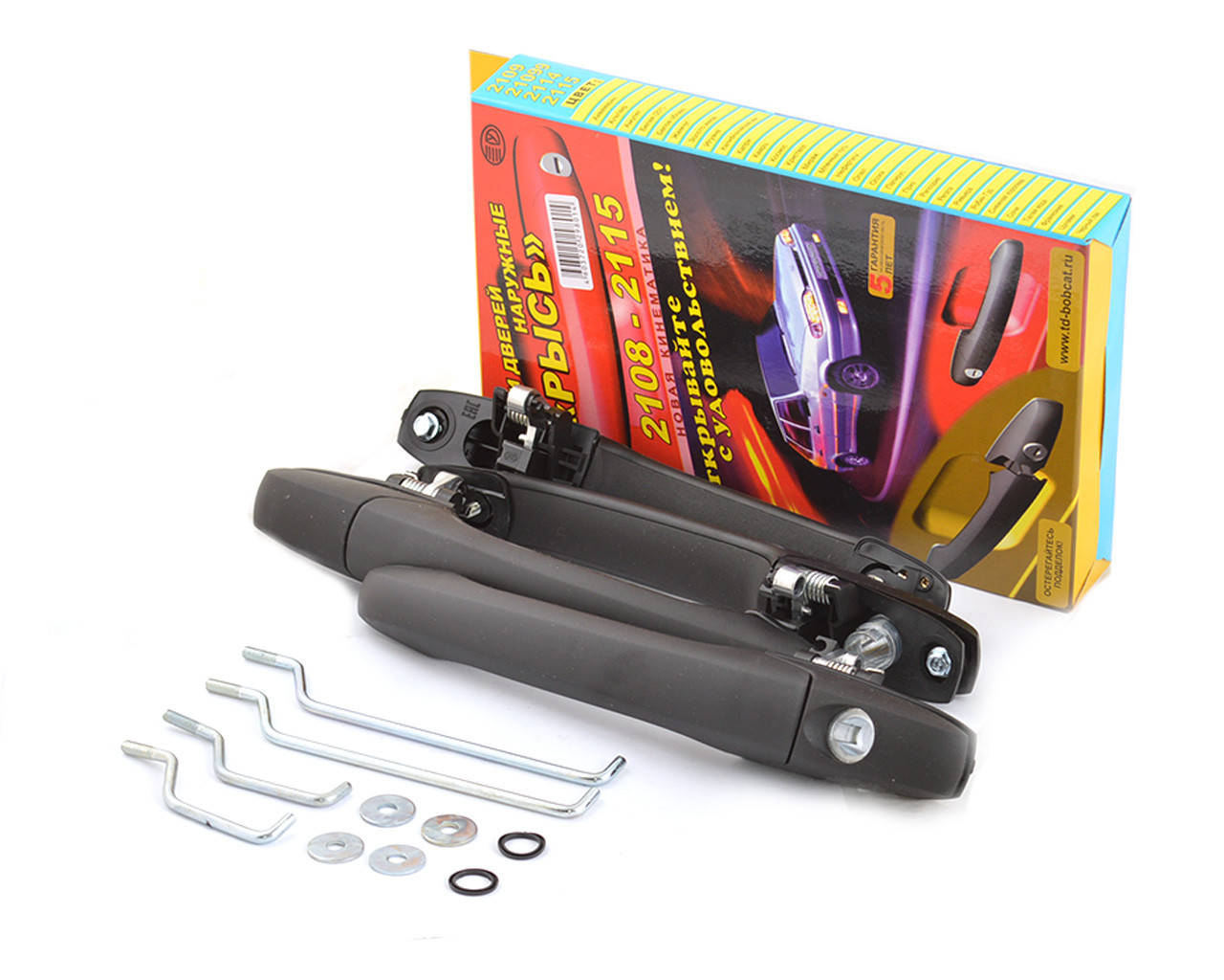 

Евроручка двери ВАЗ 2109-099, 2114-15 наружная, н/о, полиамид (к-т 4 шт.) кор. уп.