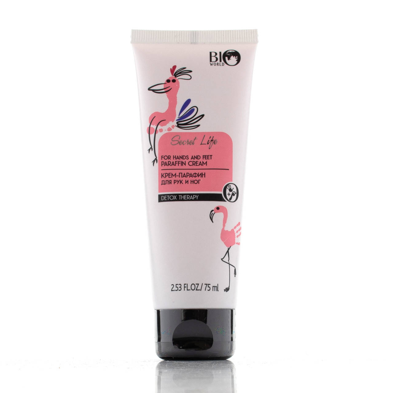 

Крем-парафин для рук и ног, For hands and feet paraffin Bio World, 75 мл