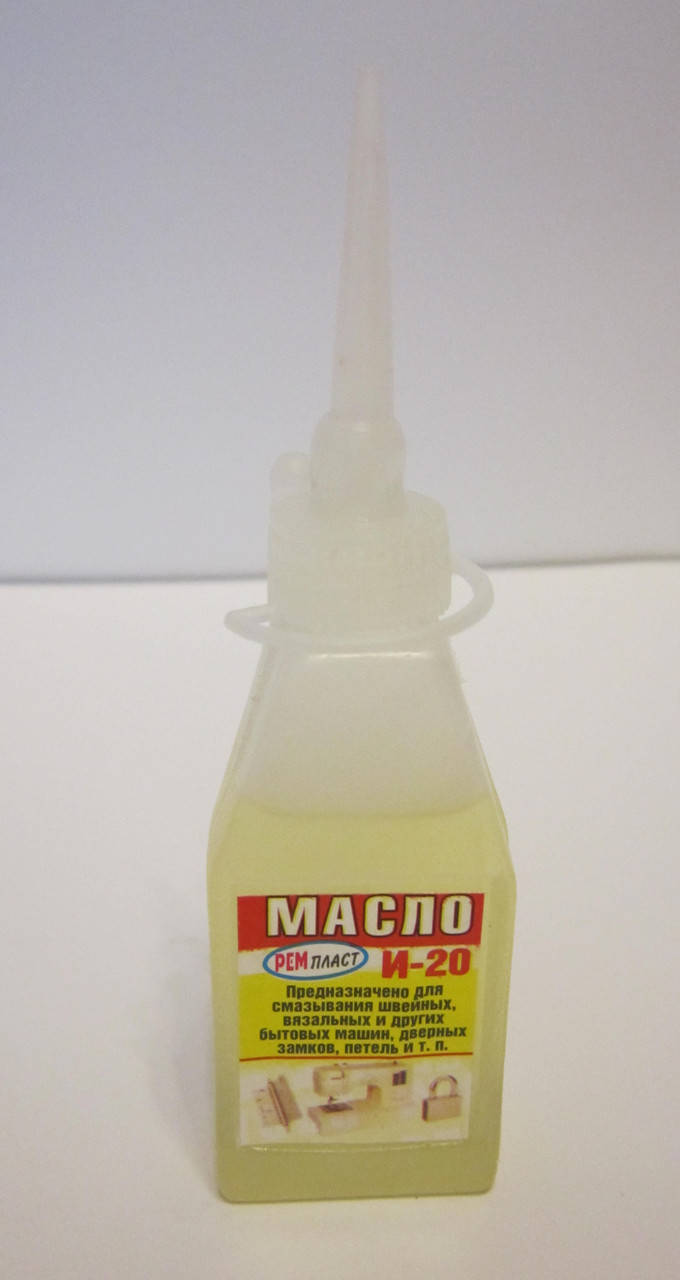 

Масло для смазывания машин и деталей 20г