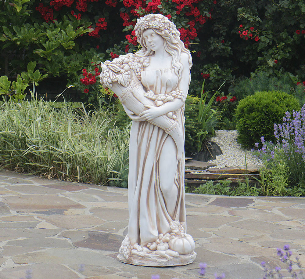 

Садовая фигура Богиня Изобилия 100х38х30 см Гранд Презент ССП00005 Крем, Бежевый
