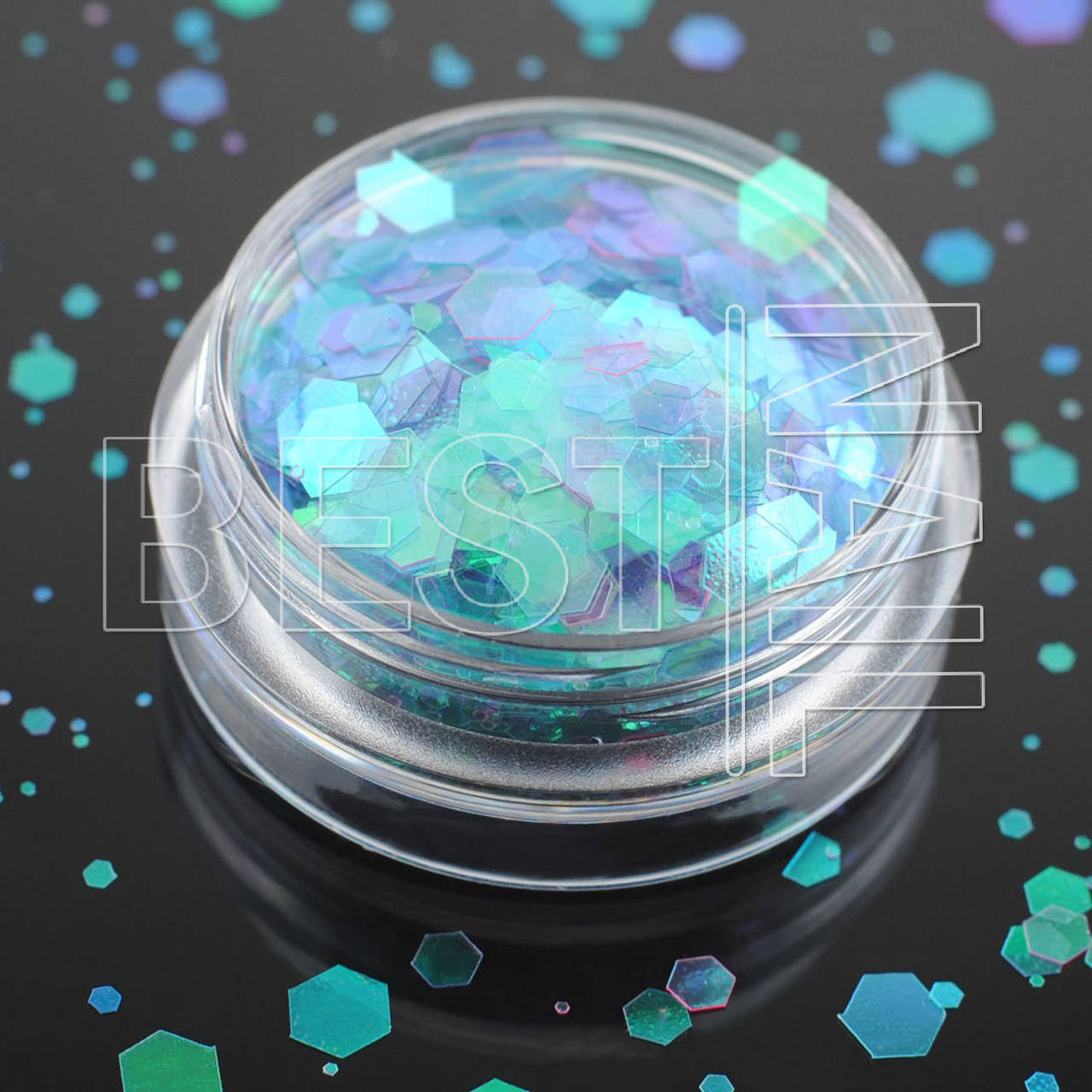 

Брокат (конфетти) для ногтей №102 (микс, голограмма)