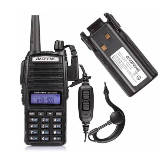 

Рация Baofeng UV-82 Lion 2800 мАч, две частоты