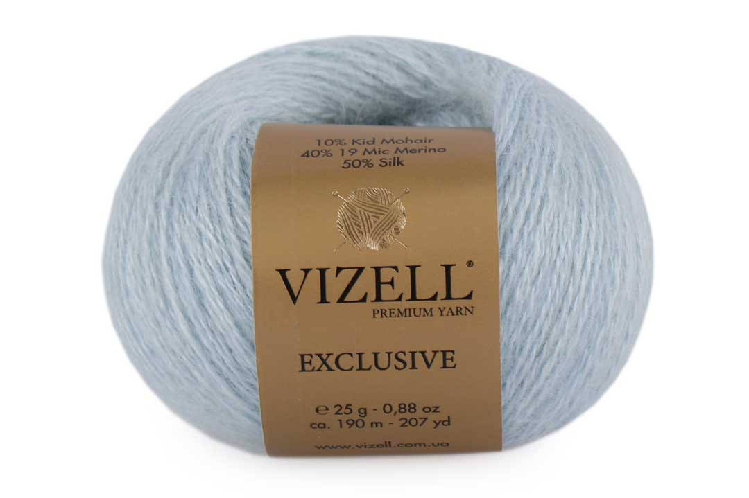 

Vizell Exclusive Premium, Аквамарин №114, Голубой