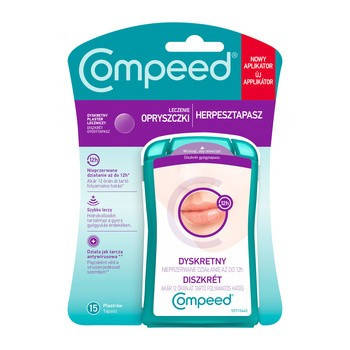 

Compeed - пластырь от герпеса 15шт (HRAPharma - Франция)