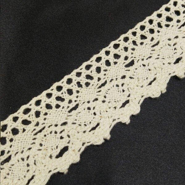 

(1 метр) кружево льняное 3,5 см Цвет - Бежевый (М6327)