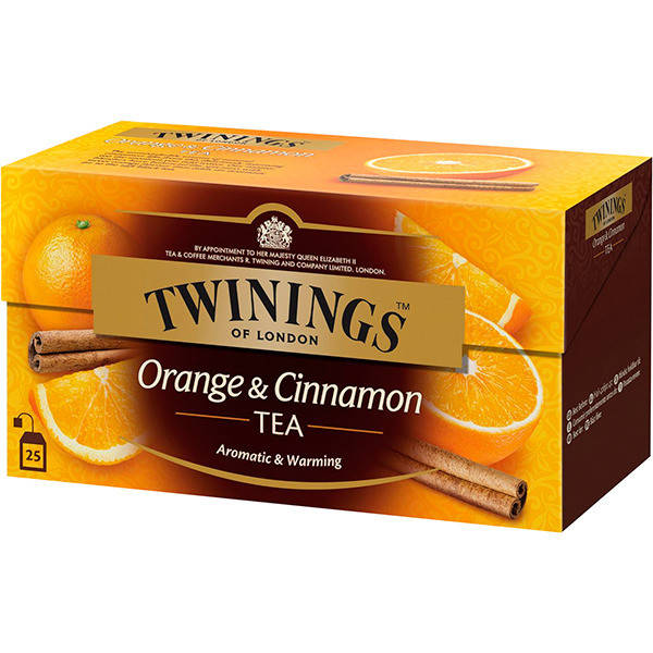 

Чай Твайнінгс Twinings Orange Cinnamon Tea 25пак.